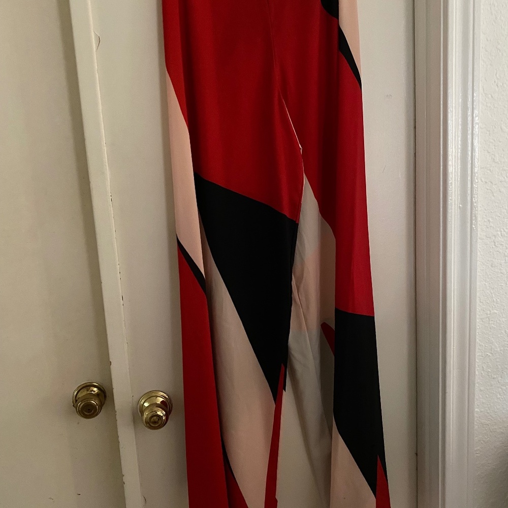 Alice+Olivia Color Block Trousers Size 2 - image 1